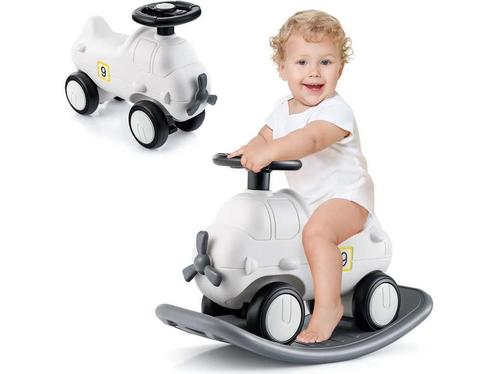 COSTWAY 3-in-1 Loopauto & Schommelwip – Met Verwijderbaar, Huis en Inrichting, Woonaccessoires | Overige, Nieuw, Verzenden