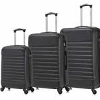 Kofferset Travelerz Rome, 3-delig, meerdere kleuren aanwezig, Sieraden, Tassen en Uiterlijk, Koffers, Verzenden, Nieuw, Hard kunststof