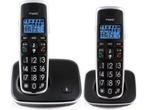 Fysic FX-6020 - Big Button Dect telefoon - 2 handsets -, Verzenden, Zo goed als nieuw