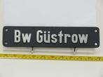 Lokschild BW Güstrow (Spoorwegen 1:1), Verzamelen, Spoorwegen en Tramwegen, Ophalen of Verzenden, Gebruikt, Overige typen