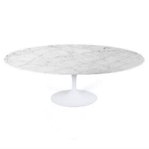 Tulp tafel onderstel voor ovaal blad | zwart mat, Huis en Inrichting, Stoelen, Zwart, Nieuw, Ophalen of Verzenden