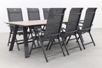 Hartman Milaan verstelbaar/Nevada 240x100 cm. tuinset, Tuin en Terras, Tuinsets en Loungesets, Verzenden, Nieuw, Overige materialen