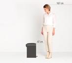 Brabantia NewIcon Prullenbak - 20 liter - White, Huis en Inrichting, Verzenden, Zo goed als nieuw
