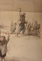 Poulbot Francisque (1879-1946) - « Noublie pas de souscrire, Antiek en Kunst, Kunst | Tekeningen en Foto's