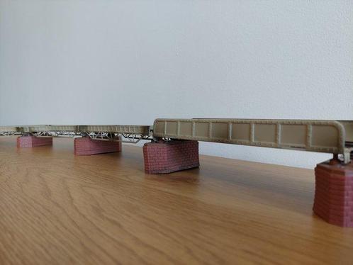 Märklin H0 - 7161/7167/7168 - Modeltrein brugdelen (46), Hobby en Vrije tijd, Modeltreinen | H0