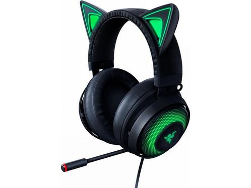 Razer Kraken Headset Kitty Edition - Black, Computers en Software, Monitoren, Zo goed als nieuw, Verzenden