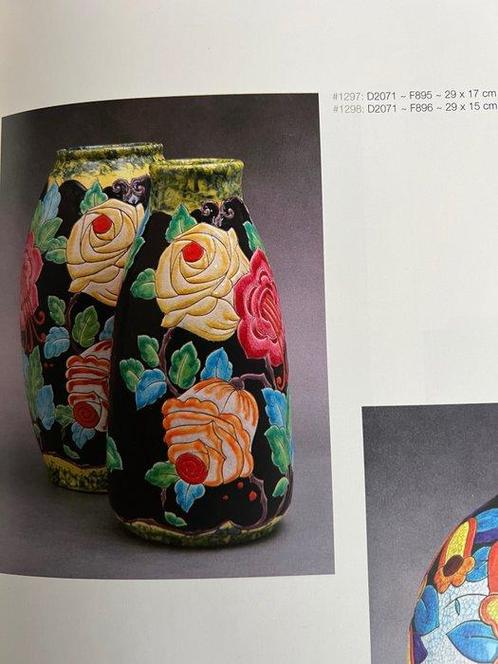 Keramis Boch, Boch Frères, Keramis - Charles Catteau - Vaas, Antiek en Kunst, Antiek | Glas en Kristal