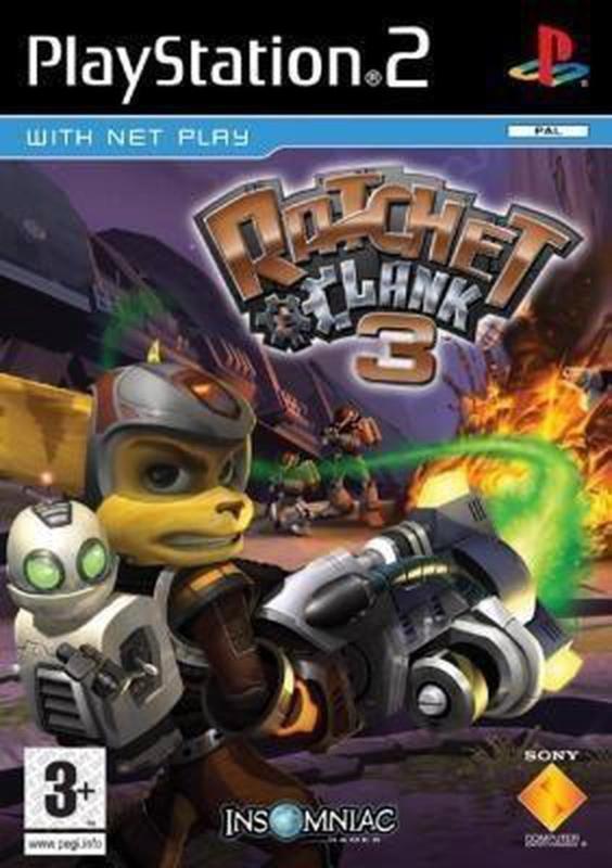 Ratchet & Clank 3 (PS2 Games), Spelcomputers en Games, Games | Sony PlayStation 2, Zo goed als nieuw, Ophalen of Verzenden