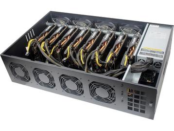 AXOTEN Mining Rig - Mining Chassis met 3300 W Voeding - 8 beschikbaar voor biedingen