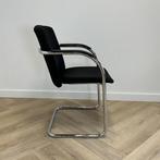 Lande Cole Modus vergaderstoel, zwart - chroom, Gebruikt, Zwart, Ophalen of Verzenden, Eén