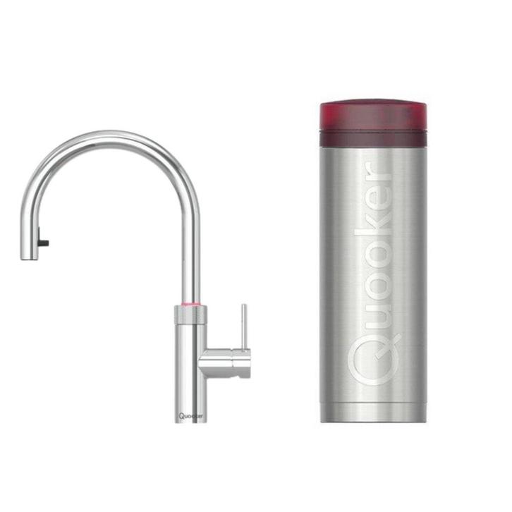 Quooker Flex Round Keukenkraan Set - Kokend Warm- en Koud, Doe-het-zelf en Verbouw, Sanitair, Ophalen of Verzenden