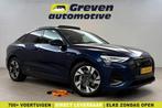 Audi e-tron Sportback 50 Quattro S-Line 71 kWh SOH 92% Pano, Automaat, Blauw, Elektrisch, Nieuw