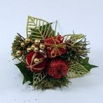 Kerstbijstekerrode +goud appel, cadeautje en besjes / doos, Ophalen of Verzenden, Nieuw