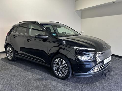Zakelijke Lease |  Hyundai KONA EV Premium 64 kWh, Auto's, Hyundai, Onderhoudsboekje, Lease, Zwart, Automaat, SUV of Terreinwagen