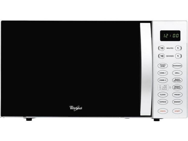 Whirlpool MWO 611 SL - Magnetron met Grill 30L - 850W Zilver, Witgoed en Apparatuur, Magnetrons, Zo goed als nieuw, Verzenden