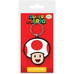 Sleutelhanger / Tashanger - Toad Super Mario - PVC - 5x5cm N, Verzamelen, Sleutelhangers, Ophalen of Verzenden, Nieuw