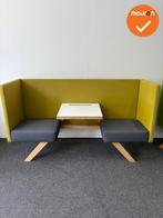 Design Zitmeubel - TOOaPICNIC Hide 110 - Geel met Antraciet, Vergader- of Presentatieruimte, Ophalen of Verzenden, Gebruikt, Stoel
