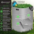 Tuinafvalzak - Sterke Tuinzak - Bladzak - 175L - Grijs - KES, Verzenden, Zo goed als nieuw