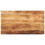 vidaXL Tafelblad rechthoekig 110x70x2,5 cm massief ruw, Huis en Inrichting, Tafels | Eettafels, Verzenden, Nieuw