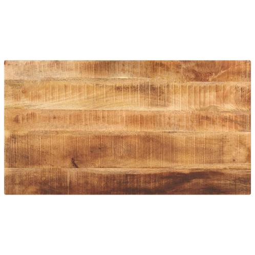 vidaXL Tafelblad rechthoekig 110x70x2,5 cm massief ruw, Huis en Inrichting, Tafels | Eettafels, Nieuw, Verzenden