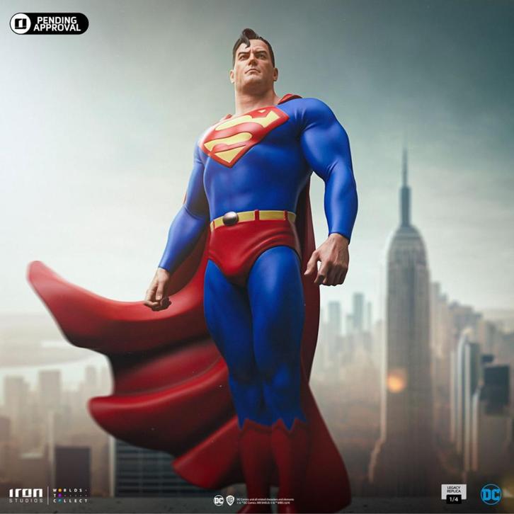 DC Comics Legacy Replica Statue 1/4 Superman DC Trinity 57 c, Verzamelen, Film en Tv, Nieuw, Ophalen of Verzenden