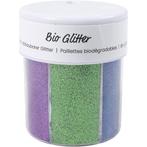Bio Sparkles, diverse kleuren, 6x28 ml/ 1 Doosje, Nieuw