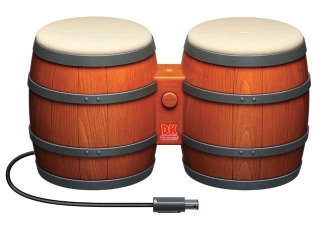 Nintendo Donkey Kong Bongos voor Gamecube, Spelcomputers en Games, Spelcomputers | Nintendo Consoles | Accessoires, Zo goed als nieuw