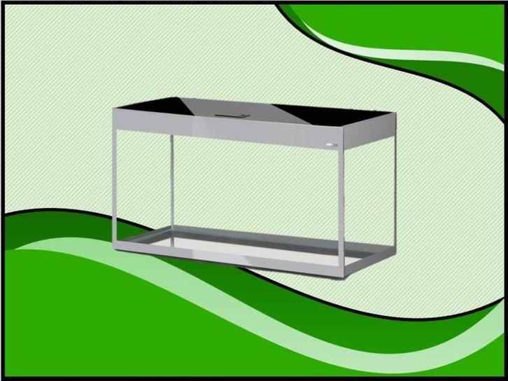 Aquael Glossy 100 grijs aquarium (Glossy aquarium serie), Dieren en Toebehoren, Vissen | Aquaria en Toebehoren, Nieuw, Verzenden