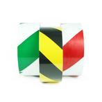 Tijdelijke waarschuwingstape  -  Wit & Rood  -  30 m (rol) x, Verzenden