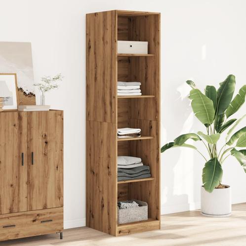 vidaXL Kledingkast 50x50x200 cm bewerkt hout artisanaal, Huis en Inrichting, Kasten | Kledingkasten, Nieuw, Verzenden