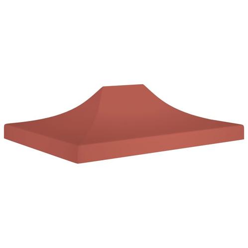 vidaXL Partytentdak 270 g/m² 4x3 m terracotta, Tuin en Terras, Partytenten, Partytent, Nieuw, Verzenden