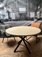 Ronde tafel mortex beton cire werkbladen, Huis en Inrichting, Tafels | Eettafels, Overige materialen, Rond, Ophalen of Verzenden