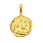 Munthanger - 18 karaat Geel goud, Sieraden, Tassen en Uiterlijk, Antieke sieraden