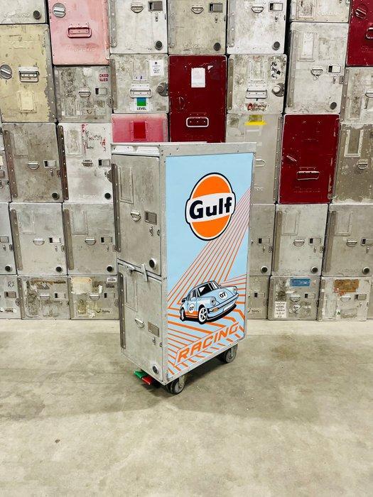 Driessen - Trolleys van luchtvaartmaatschappijen - Airplane, Antiek en Kunst, Antiek | Wandborden en Tegels