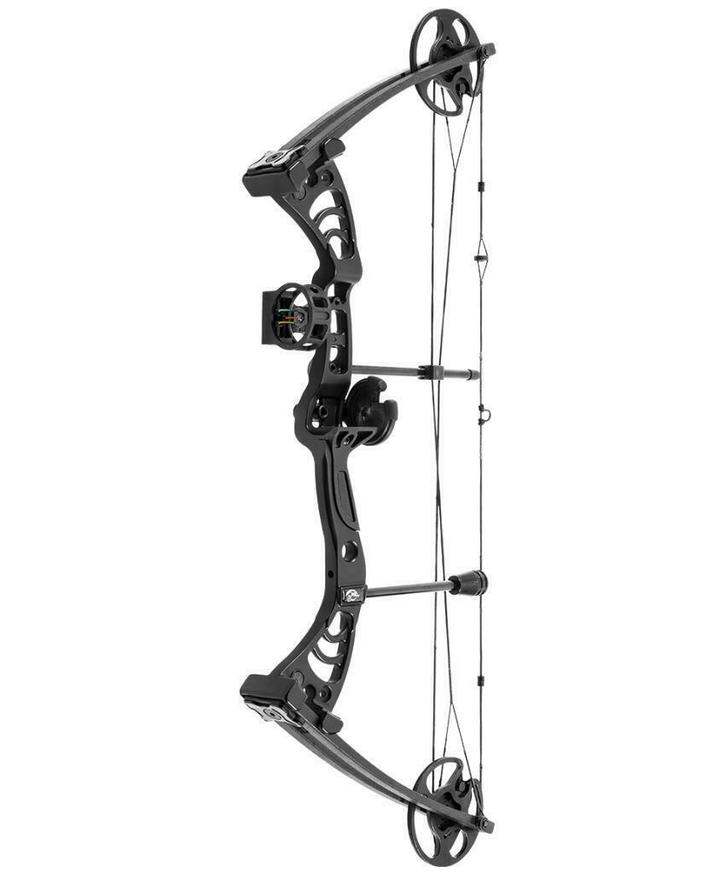 Man Kung MK-CB50BK Aurora compound handboog (pijl en boog), Sport en Fitness, Handboogschieten, Compoundboog, Nieuw, Ophalen of Verzenden