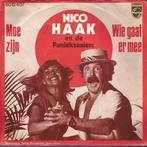 Single - Nico Haak En De Paniekzaaiers - Moe Zijn / Wie Gaat, Zo goed als nieuw, Verzenden
