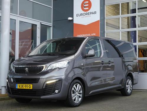 Peugeot Expert 2.0 BlueHDI 120 Long Asphalt DC, Auto's, Bestelauto's, Lease, Zwart, Automaat, Overige kleuren, Financial lease