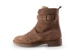 Manfield biker boots in maat 38 Beige | 25% korting, Kleding | Dames, Schoenen, Verzenden, Beige, Overige typen, Zo goed als nieuw