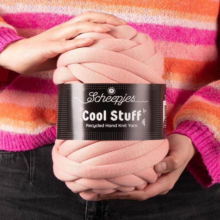 Scheepjes Cool Stuff - 503 Blush Crush - Gerecycled Garen, Hobby en Vrije tijd, Breien en Haken, Ophalen of Verzenden