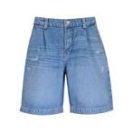 MAC • lichtblauwe short Pleat • 36, Kleding | Dames, Broeken en Pantalons, MAC, Nieuw, Maat 36 (S), Verzenden