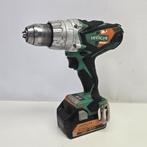 Hitachi Schroefmachine DS18DSDL Incl. Accu | Gebruikt, Doe-het-zelf en Verbouw, Gereedschap | Boormachines, Ophalen of Verzenden