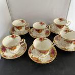 zes kop en schotels - Old Country Roses - Kop en schotel (6)