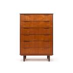 Grote Deense vintage Mid-Century ladekast Ejsing Møbelfabrik, Huis en Inrichting, Kasten | Ladekasten, Gebruikt, 5 laden of meer