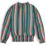 Nono-collectie Blouse Taya striped (navy blazer), Kinderen en Baby's, Kinderkleding | Maat 104, Nieuw, Meisje, Nono, Overhemd of Blouse