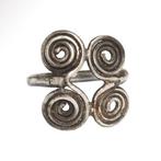 Viking periode Zilver Spiralen Ring