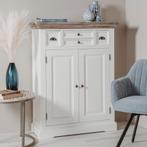 *WOONWINKEL* Tower Living Fleur Meidenkast Wit Hout, Verzenden, Nieuw