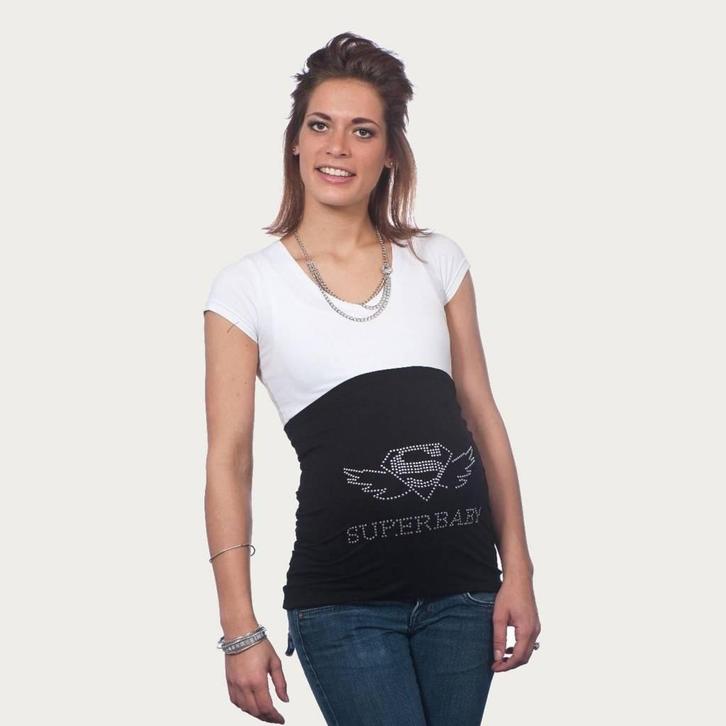 Op en Top Zwanger Zwangerschaps Buikband SuperBaby Zilver, Kleding | Dames, Positiekleding, Nieuw