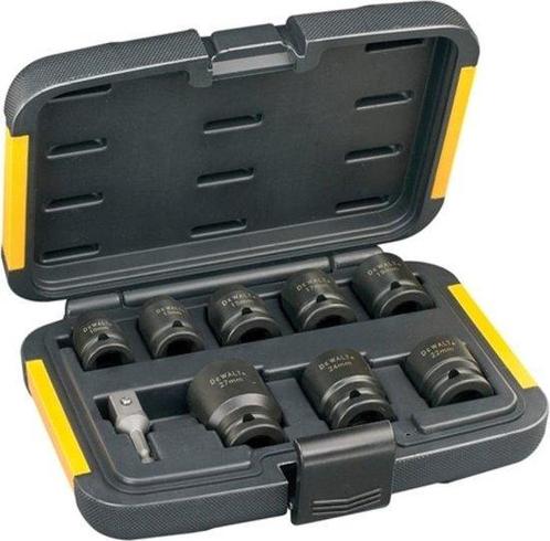 DeWalt DT7507 9 Delige krachtdoppenset in cassette - 1/2, Doe-het-zelf en Verbouw, Gereedschap | Machine-onderdelen en Toebehoren
