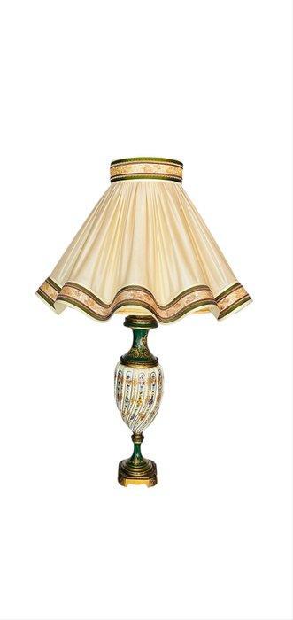 Lamp - Brons, Porselein, goudkleurig, Antiek en Kunst, Antiek | Glas en Kristal