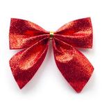 Kerststrik | Decoris | 9 cm | 5 stuks (Rood), Diversen, Kerst, Verzenden, Nieuw